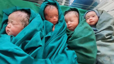 Photo of एकै पटक पाँच शिशुको जन्म, एक महिलाबाट पाँच शिशु विरलै जन्मन्छन्