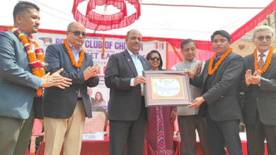 Photo of रोटरी क्लवद्वारा बन्दिपुरमा सडकबत्ती हस्तान्तरण