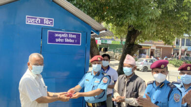 Photo of व्यास नगरपालिकाद्वारा प्रहरी विट हस्तान्तरण