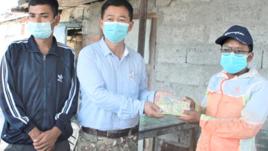 Photo of तनहुँ समाज हङकङद्वारा मृगौला पीडितलाई आर्थिक सहयोग