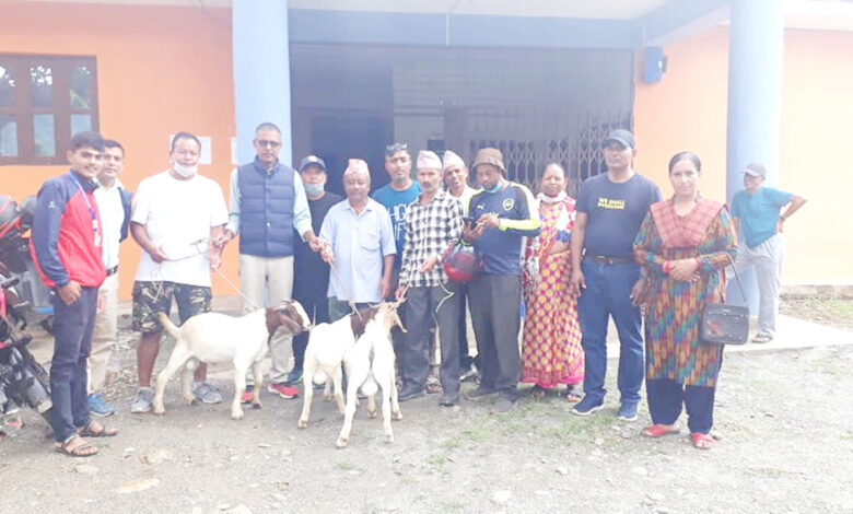 Photo of कृषकलाई व्याड बोका