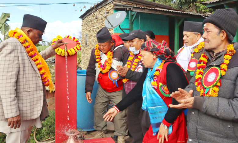 Photo of पर्यटकीय गाउँ टुटेपानीको घरघरमा लिफ्ट प्रविधिबाट खानेपानी