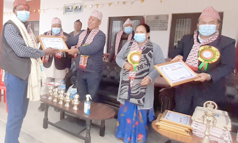 Photo of जग्गादातालाई नगरपालिकाको सम्मान