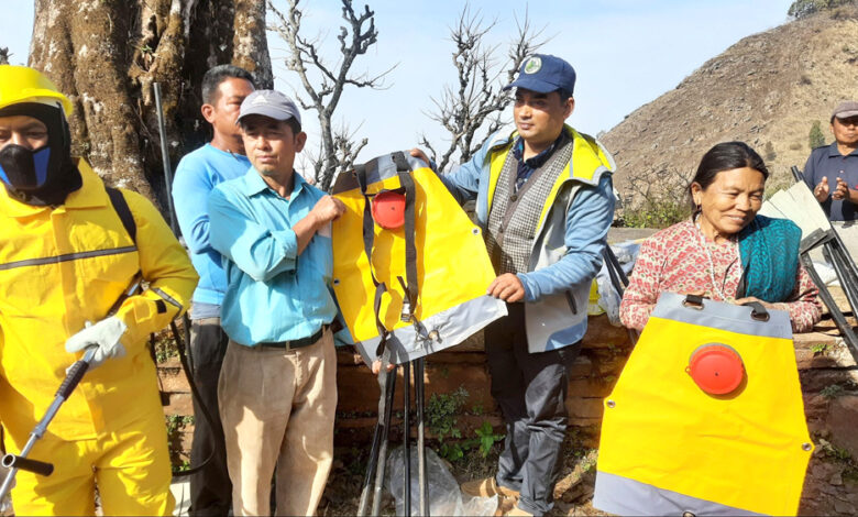 Photo of अग्नि नियन्त्रण सामाग्रि वितरण (फोटोफिचर सहित)
