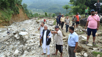 Photo of बाढीपहिरोको निरीक्षण