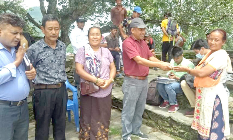 Photo of जिविकोपार्जनमा सहयोग
