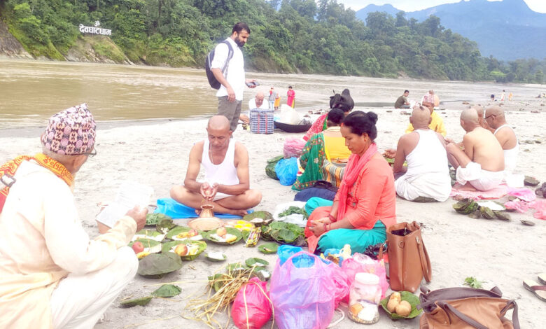 Photo of देवघाटधाममा श्राद्ध