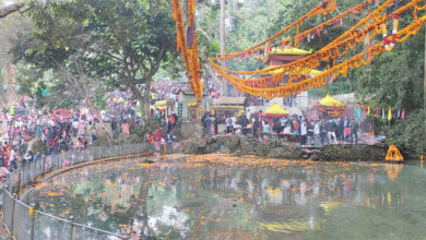 Photo of आँधीमूलमा एकादशी मेला र फूलको तोरण