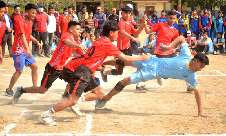 Photo of विद्यार्थीहरु बीच कबड्डीमा प्रतिस्पर्धा