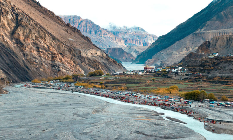 Photo of कागबेनी किनारमा पिण्ड दान गर्न लागेका श्रद्धालु