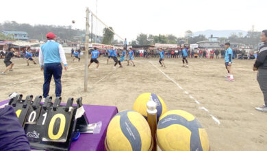 Photo of महोत्सवमा भलिबल प्रतियोगिता