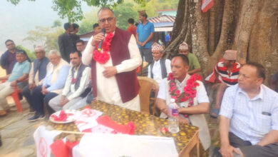 Photo of भट्टराइलाई जिताउनुस् मन्त्री बन्ने निश्चित छ : कांग्रेस नेता सिंह