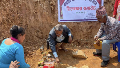 Photo of व्यास नगरपालिका-६ को वडा कार्यालय भवन शिलान्यास