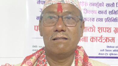 Photo of नेपाल ट्रेड युनियन कांग्रेस तनहुँको अध्यक्षमा केसी चयन