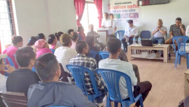 Photo of म्याग्देमा बाख्रापालन सम्बन्धी तीन दिने तालिम