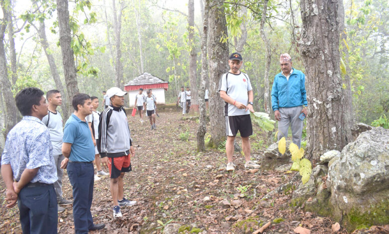 Photo of भानुको कालिका मन्दिर क्षेत्रमा सरसफाई