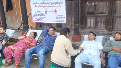 Photo of जाजरकोट भुकम्प पीडितलाई सहयोगार्थ रक्तदान