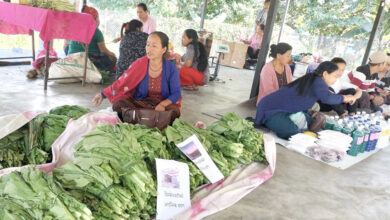 Photo of गाउँको साग बजारमा