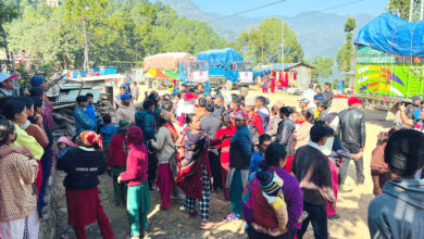 Photo of राहत लिन आएका भूकम्प पीडित