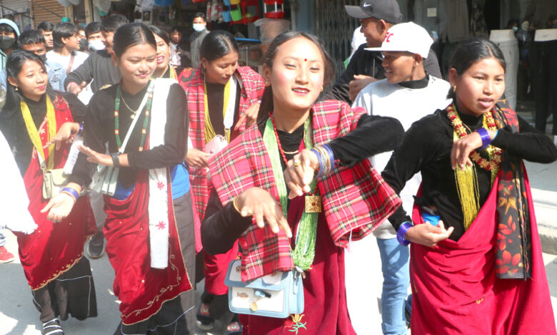 Photo of दरै समुदायको साँस्कृतिक झाँकी