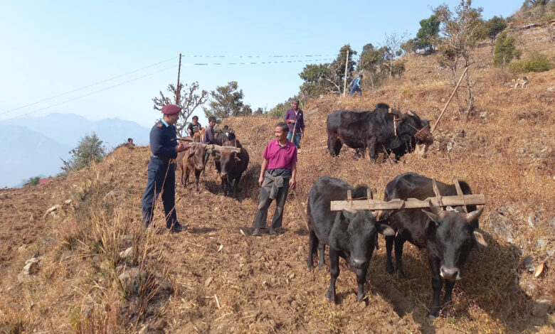 Photo of ग्रामीण क्षेत्रमा प्रहरीको सचेतना अभियान