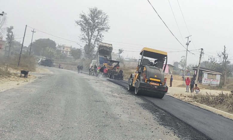 Photo of भानुको भन्सारमा सडक कालोपत्र