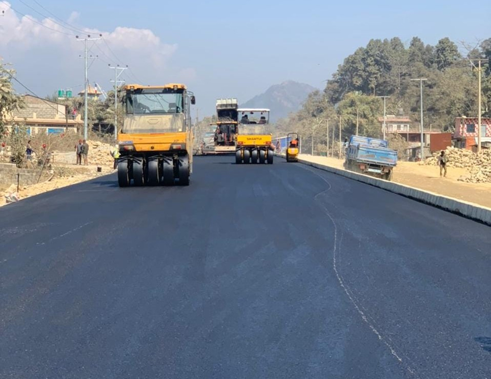 Photo of पूर्वाधार विस्तारमा प्रगति, सडक सञ्जाल ३६ हजार ८०० किलोमिटर नाघ्यो