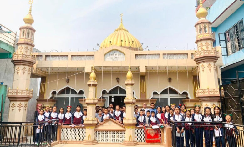 Photo of विद्यार्थीको मस्जिद भ्रमण