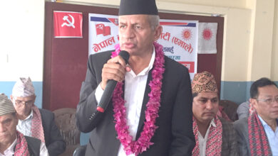 Photo of एमालेले जनताका मुद्दा सम्बोधन गर्छ : उपमहासचिव ज्ञवाली