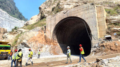 Photo of तनहुँ जलविद्युत् आयोजनाको एक हजार ४९३ मिटर लामो सुरूङ निर्माण 