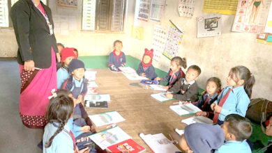 Photo of तनहुँमा पहिलोपटक सामुदायिक विद्यालयमा मगर भाषाको पढाइ