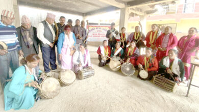 Photo of नौमती बाजा बजाउने तालिम