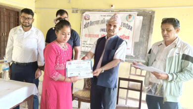 Photo of भानुका १५ जना महिलाहरुलाई बाख्रा पालन तालिम