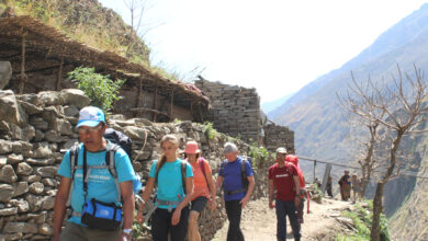 Photo of मनासलु क्षेत्रमा हालसम्मकै बढी पर्यटक