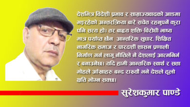 Photo of देशले भोगिरहेको वर्तमान संकट – राजनीति र दुरदर्शिताको अभाव