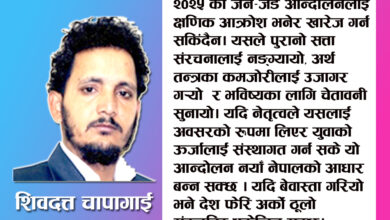 Photo of जेन–जेड आन्दोलन : आशा र संकट