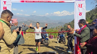 Photo of मानुङकोट–पुलिमराङ अल्ट्रा म्याराथन : नेपाली सेनाका धावक रावल भए प्रथम