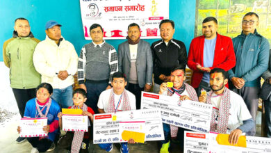 Photo of तामाङले जिते सचिन स्मृति दौडको उपाधि