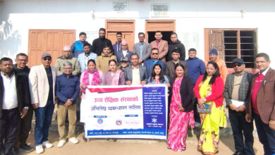 Photo of सामुदायिक क्याम्पसमा अभिलेख व्यवस्थापन एकाइ स्थापना गर्न “रुम्सी समझदारी”