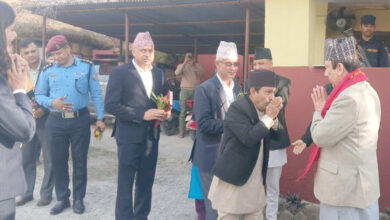 Photo of प्रधानन्यायाधीश राउतद्वारा तनहुँ जिल्ला अदालत निरीक्षण