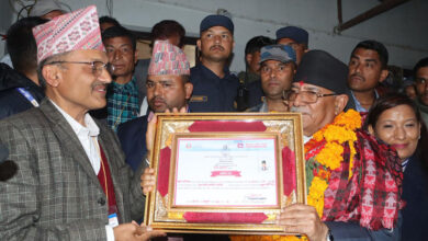 Photo of रुकुम पूर्वबाट नेपाली कम्युनिष्ट पार्टीका संयोजक प्रचण्ड विजयी