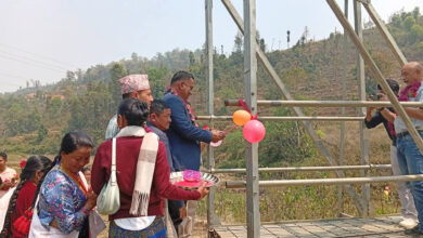 Photo of ऋषिङमा दुई पुल उद्घाटन, स्थानीय आवागमनमा सहजता