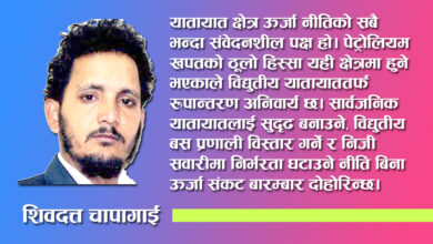 Photo of ऊर्जा संकटले उठाएको प्रश्नः हामी कस्तो नीति बनाउँदैछौं ?