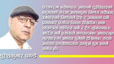 Photo of कुन बाटो हिंड्दै छ सरकार ?