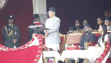 Photo of राजनीतिक परिवर्तनले मात्र युगका अपेक्षा पूरा हुँदैनन्, राज्यसत्ताको चरित्र र आचरणमा बदलाब ल्याउनुपर्छः राष्ट्रपति पौडेल