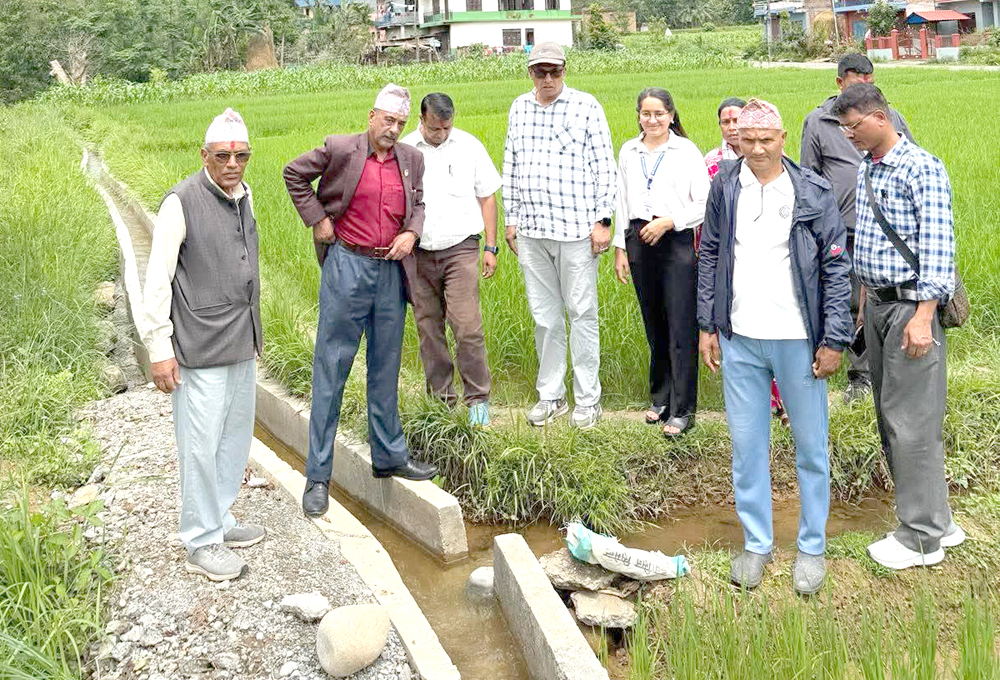 Photo of तनहुँको व्यास र म्याग्देमा चैते धान खेती अनुगमन तथा कृषि सामग्री हस्तान्तरण