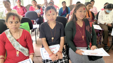 Photo of सीपमूलक तालिमका सहभागिलाई प्रमाणपत्र