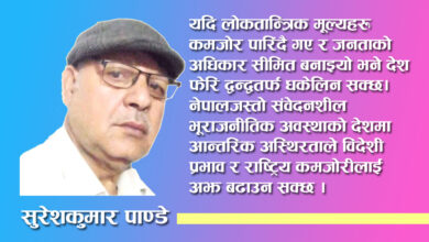 Photo of गणतन्त्रमाथि बढ्दो चुनौती