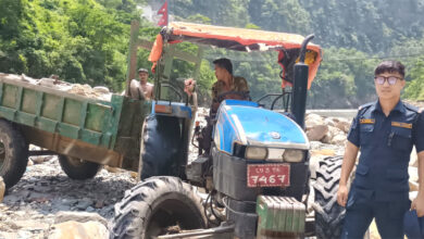 Photo of अवैध नदीजन्य पदार्थ ढुवानी गर्ने आठ सवारी साधन नियन्त्रणमा