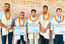 Photo of म्याग्दे गाउँपालिकाका शाखा प्रमुखसहित कर्मचारी सम्मानित